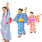 盆踊りイラスト